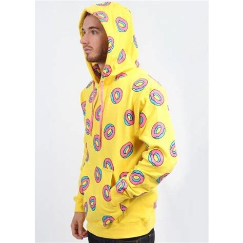 odd future yellow donut hoodie|kids yellow hooded sweatshirt.